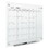 Quartet QRTGC4836F Infinity Magnetic Glass Calendar Board, One Month, 48 x 36, White Surface, Price/EA