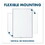 Quartet NA4836F Fusion Nano-Clean Magnetic Whiteboard, 48 x 36, Silver Frame, Price/EA