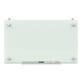Quartet PDEC1830 Infinity Magnetic Glass Dry Erase Cubicle Board, 18 x 30, White