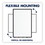 Quartet QRTS534B Classic Melamine Dry Erase Board, 48 X 36, White Surface, Black Frame, Price/EA
