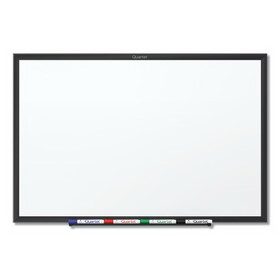 Quartet QRTS537B Classic Melamine Dry Erase Board, 72 X 48, White Surface, Black Frame