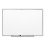 Quartet QRTS537 Classic Melamine Whiteboard, 72 X 48, Silver Aluminum Frame