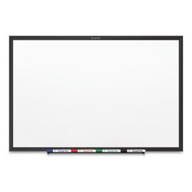 Quartet QRTSM533B Classic Magnetic Whiteboard, 36 X 24, Black Aluminum Frame