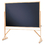 Quartet QRTWTR406810 Reversible Chalkboard, 72 X 48, Black Surface, Oak Frame, Price/EA