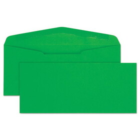 QUALITY PARK PRODUCTS QUA11135 Colored Envelope, Traditional, #10, Green, 25/pack