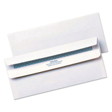 Quality Park QUA11218 Redi-Seal Envelope, Security, #10, Contemporary, White, 500/box