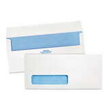 Quality Park QUA21418 Redi-Seal Envelope, Security, #10, Window, Contemporary, White, 500/box