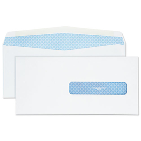Quality Park QUA21432 Health Form Gummed Security Envelope, #10, White, 500/box
