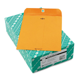 Quality Park QUA37787 Clasp Envelope, 8 3/4 X 11 1/2, 32lb, Brown Kraft, 100/box