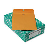 Quality Park QUA38190 Clasp Envelope, Recycled, 9 X 12, 28lb, Light Brown, 100/box