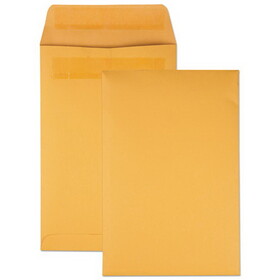 Quality Park QUA43167 Redi-Seal Catalog Envelope, #1, Cheese Blade Flap, Redi-Seal Adhesive Closure, 6 x 9, Brown Kraft, 100/Box