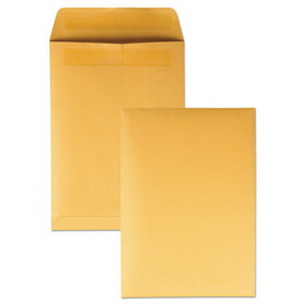 Quality Park QUA43462 Redi-Seal Catalog Envelope, #6, Cheese Blade Flap, Redi-Seal Adhesive Closure, 7.5 x 10.5, Brown Kraft, 250/Box