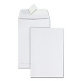 Quality Park QUA44182 Redi-Strip Catalog Envelope, #1, Cheese Blade Flap, Redi-Strip Adhesive Closure, 6 x 9, White, 100/Box