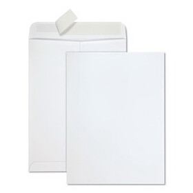 Quality Park QUA44582 Redi Strip Catalog Envelope, 9 X 12, White, 100/box
