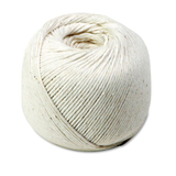 Quality Park QUA46171 White Cotton 10-Ply (medium) String In Ball, 475 Feet