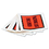 QUALITY PARK PRODUCTS QUA46897 Full-Print Self-Adhesive Packing List Envelope, Orange, 5 1/2 X 4 1/2, 1000/box, Price/CT