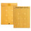 Quality Park QUA63664 Brown Kraft Resealable Redi-Tac Interoffice Envelope, #97, One-Sided Five-Column Format, 10 x 13, Brown Kraft, 100/Box, Price/BX