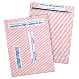 QUALITY PARK PRODUCTS QUA63778 Gray/red Paper Gummed Flap Confidential Interoffice Envelope, 10 X 13, 100/box