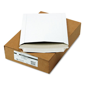 Quality Park QUA64014 Photo/Document Mailer, Cheese Blade Flap, Redi-Strip Adhesive Closure, 9 x 11.5, White, 25/Box