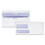 Quality Park QUA67529 Reveal-N-Seal Double Window Invoice Envelope, Self-Adhesive, White, 500/box, Price/BX