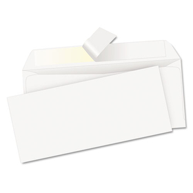 Quality Park QUA69022 Redi-Strip Envelope, #10, Commercial Flap, Redi-Strip Heat-Resistant Adhesive Closure, 4.13 x 9.5, White, 500/Box