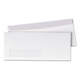 Quality Park QUA90120 Window Envelope, Contemporary, #10, White, 500/box