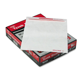Quality Park QUAR2420 Tamper-Indicating Mailers Made with Tyvek, #13 1/2, Flip-Stik Flap, Redi-Strip Adhesive Closure, 10 x 13, White, 100/Box
