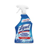 LYSOL Brand RAC02699CT Disinfectant Power Bathroom Foamer, Liquid, Atlantic Fresh, 32 oz Spray Bottle, 12/Carton