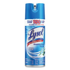 Lysol RAC02845EA Disinfectant Spray, Spring Waterfall Scent, 12.5 oz Aerosol Spray