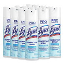 LAGASSE, INC. RAC74828CT Disinfectant Spray, Crisp Linen, 19oz Aerosol, 12 Cans/carton