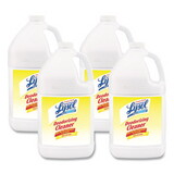 Reckitt Benckiser RAC76334CT Disinfectant Deodorizing Cleaner, 1gal Bottle, Concentrate, Lemon, 4/carton