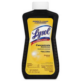 Lysol RAC77500 Concentrate Disinfectant, 12 oz Bottle, 6/Carton