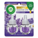 Air Wick RAC78473PK Scented Oil Refill, Lavender and Chamomile, 0.67 oz, 2/Pack