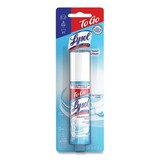 Lysol RAC79132CT Disinfectant Spray To Go, Crisp Linen, 1oz Aerosol