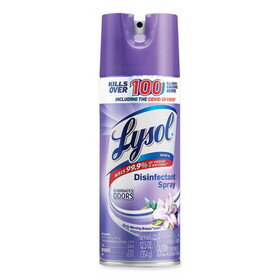 Lysol RAC80833EA Disinfectant Spray, Early Morning Breeze, 12.5 oz Aerosol Spray