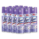 Lysol RAC80833 Disinfectant Spray, Early Morning Breeze, 12.5oz Aerosol, 12/carton