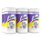Lysol RAC81700CT Dual Action Disinfecting Wipes, Citrus, 7 X 8, 75/canister, 6/carton, Price/CT