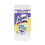 Lysol RAC81700 Dual Action Disinfecting Wipes, 1-Ply, 7 x 7.5, Citrus, White/Purple, 75/Canister, Price/EA