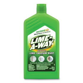 LIME-A-WAY RAC87000CT Lime, Calcium and Rust Remover, 28 oz Bottle, 6/Carton