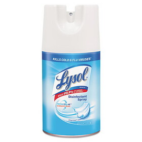 Lysol RAC90440 Disinfectant Spray, Crisp Linen, 7 oz Aerosol Spray, 12/Carton