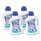 LYSOL Brand RAC95872 Laundry Sanitizer, Liquid, Crisp Linen, 90 oz, 4/Carton