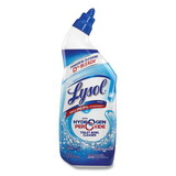 Lysol RAC98011 Toilet Bowl Cleaner with Hydrogen Peroxide, Ocean Fresh Scent, 24 oz, 9/Carton