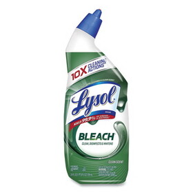 LYSOL Brand 19200-98014 Disinfectant Toilet Bowl Cleaner with Bleach, 24 oz, 9/Carton