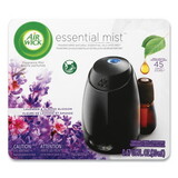 Air Wick RAC98576KT Essential Mist Starter Kit, Lavender and Almond Blossom, 0.67 oz Bottle