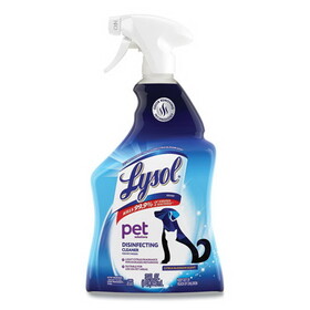 Lysol RAC99653CT Pet Solutions Disinfecting Cleaner, Citrus Blossom, 32 oz Trigger Bottle, 9/Carton