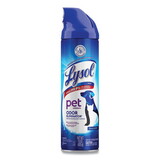 LYSOL Brand RAC99804CT Disinfectant Spray II Pet Odor Eliminator, Fresh, 15 oz Aerosol Spray, 12/Carton