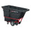 Rubbermaid RCP1305BLA BRUTE Rotomolded Tilt Truck, 0.5 cu yd, 850 lb Capacity, Plastic, Black, Price/EA