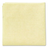 Rubbermaid RCP1820584 Microfiber Cleaning Cloths, 16 X 16, Yellow, 24/pack