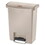 Rubbermaid 1883456 Slim Jim Resin Step-On Container, Front Step Style, 8 gal, Beige, Price/EA