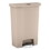 Rubbermaid RCP1883552 Streamline Resin Step-On Container, Front Step Style, 24 gal, Polyethylene, Beige, Price/EA